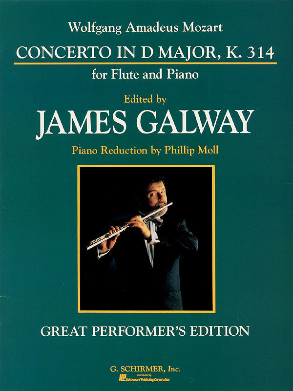 Mozart: Concerto In D Major, K. 314 For Flute And Piano