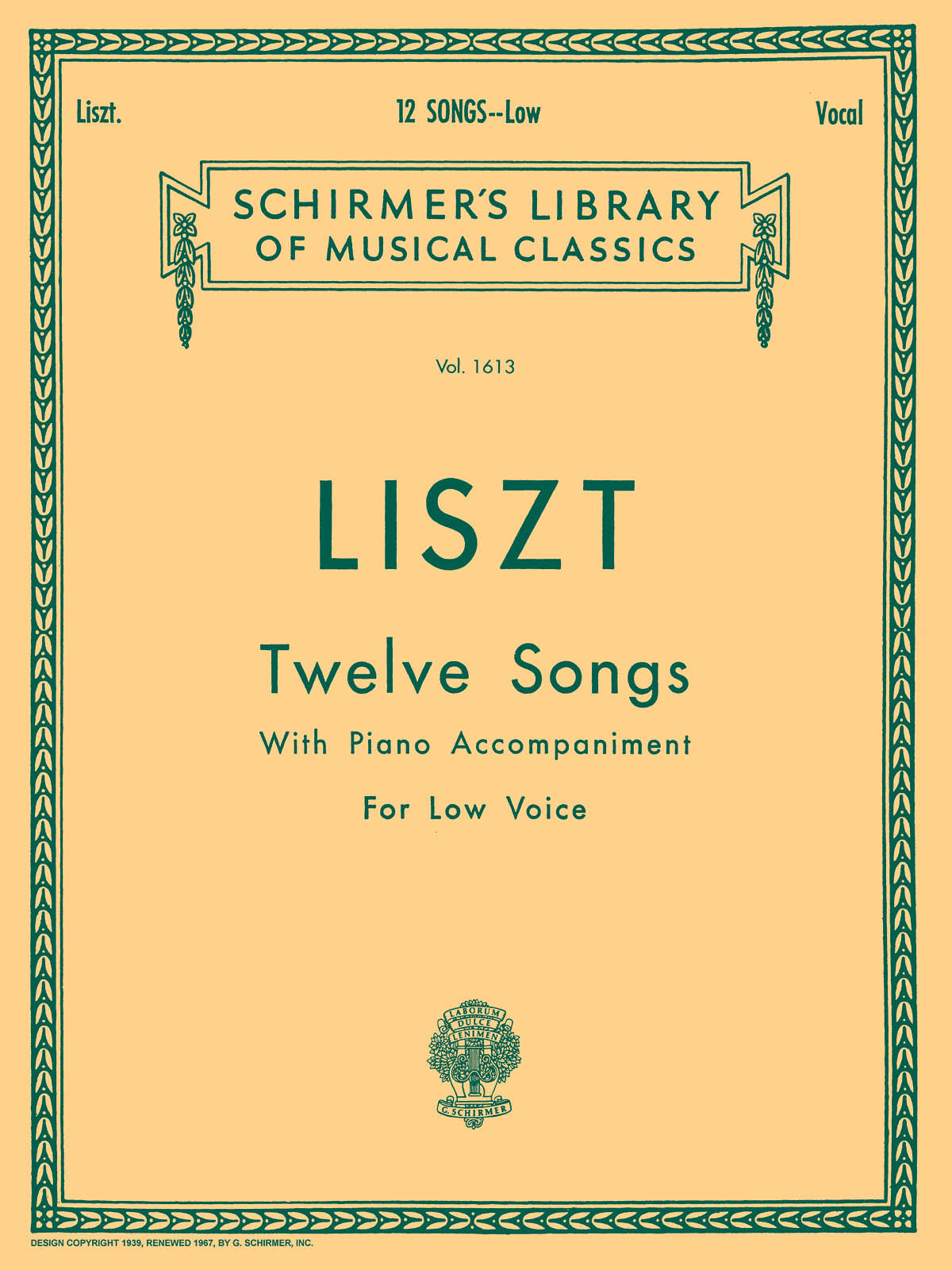 Listz: 12 Songs