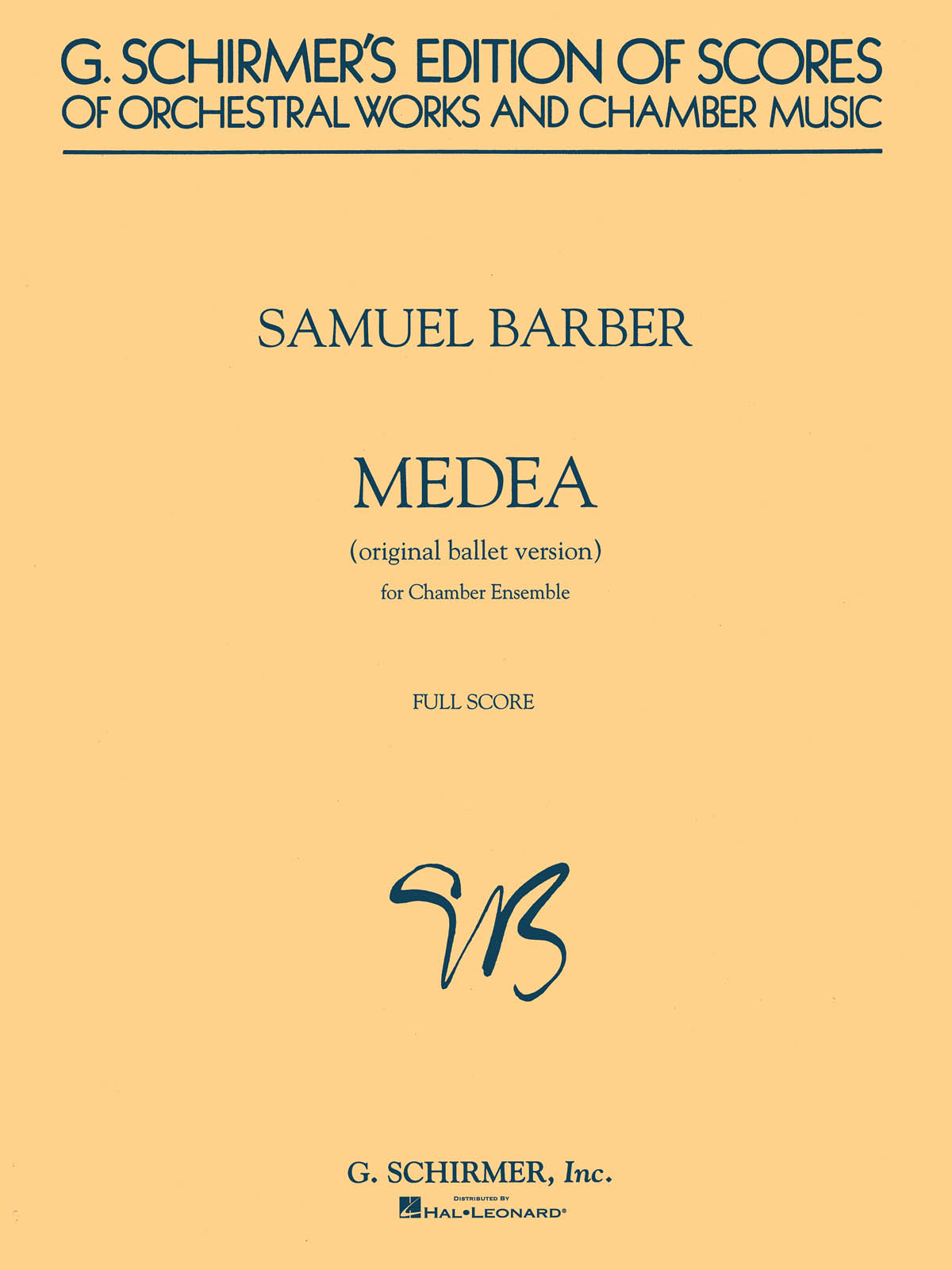 Barber: Medea - Chamber Orchestra