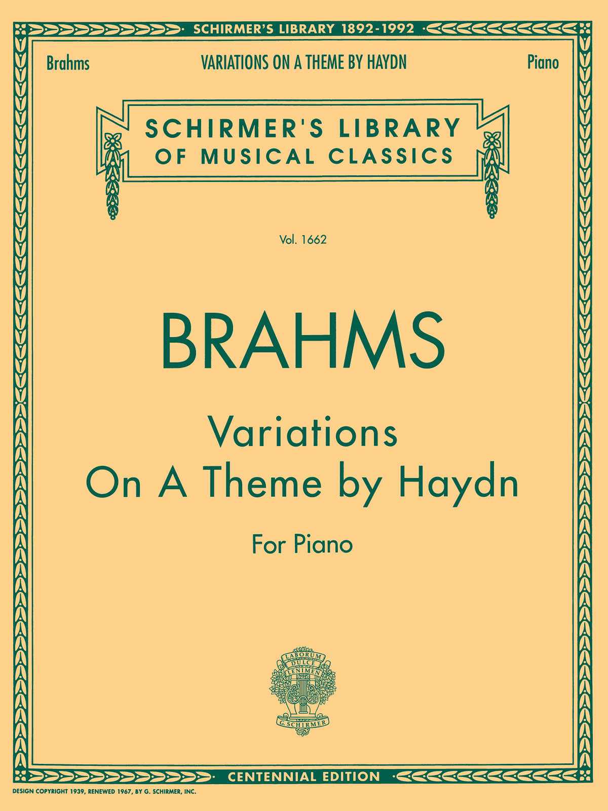Brahms: Variations on a Theme by Haydn