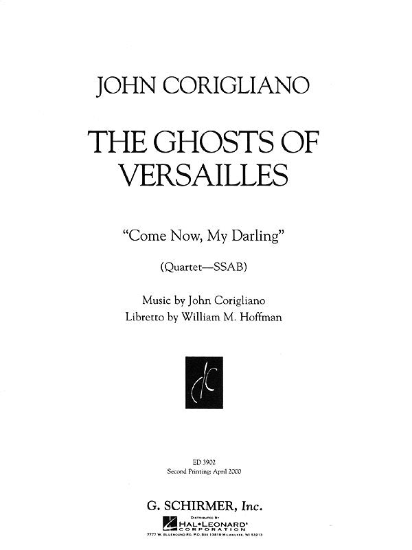 Corigliano: Come Now My Darling