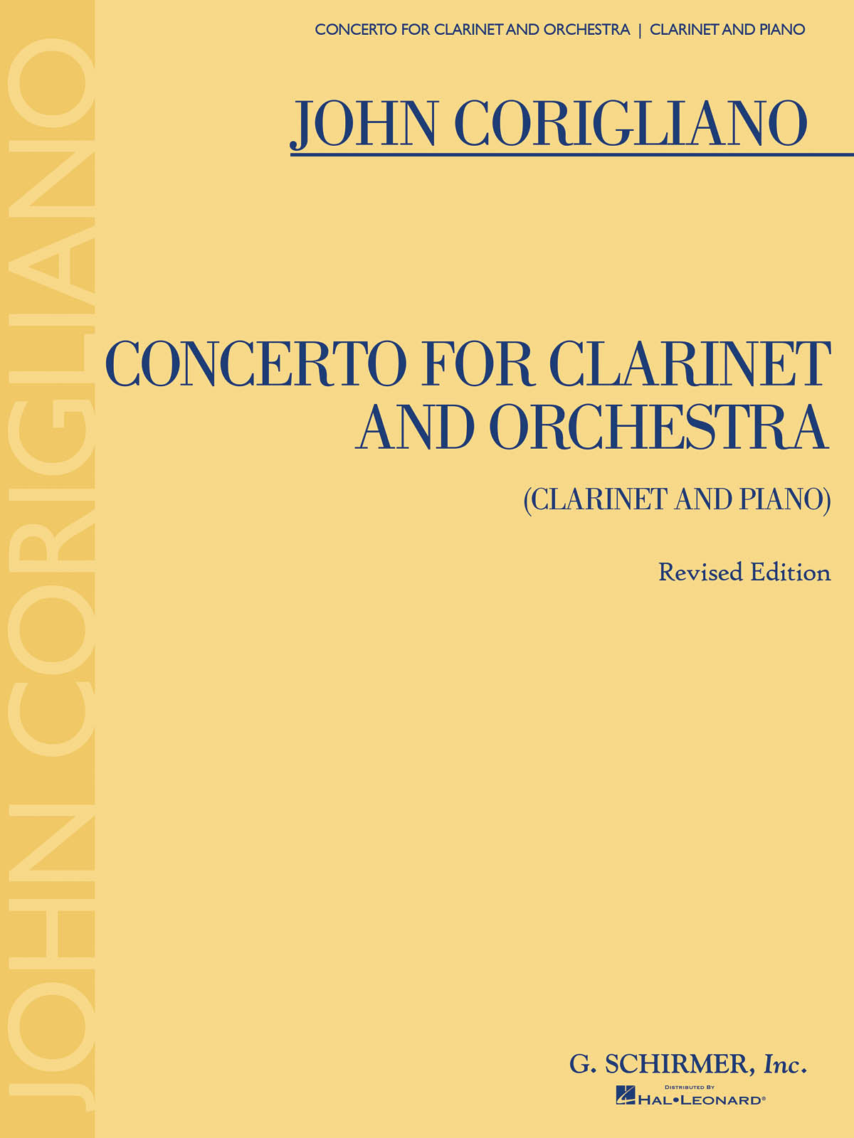 Corigliano: Clarinet Concerto