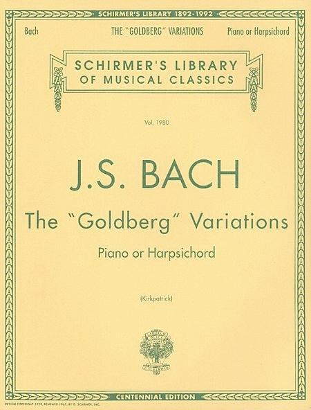 Bach: Goldberg Variations