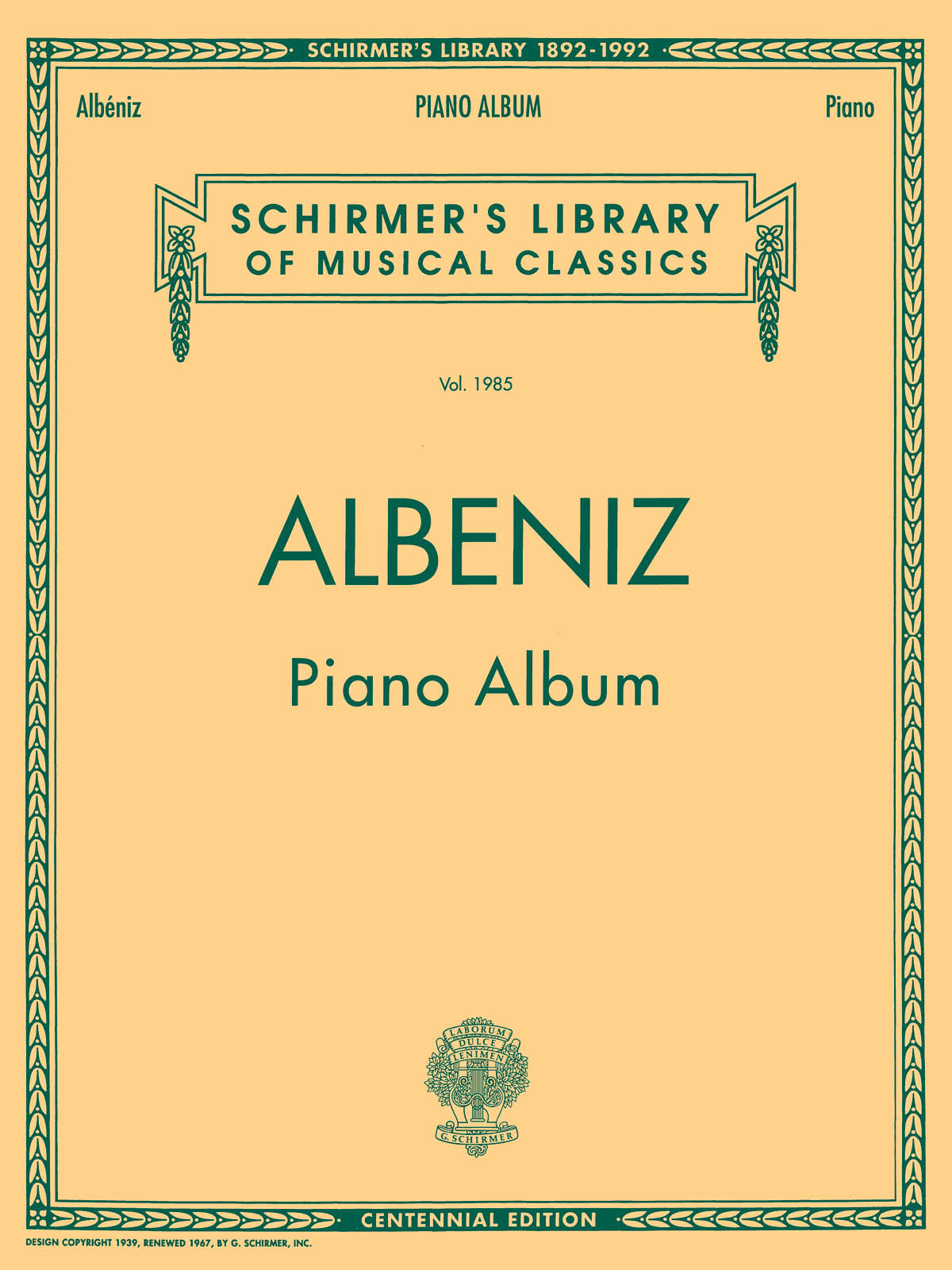 Albéniz: Piano Album