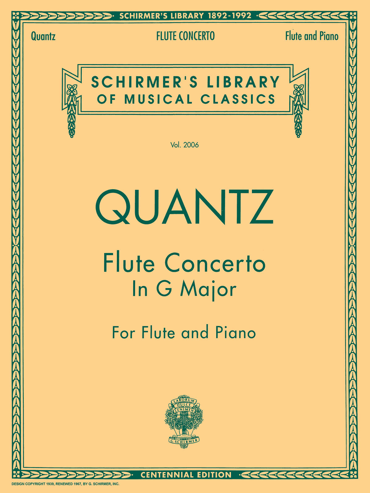 Quantz: Flute Concerto in G Major