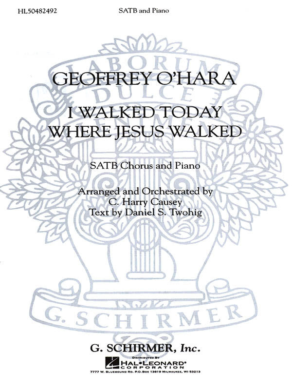 I Walked Today Where Jesus Walked