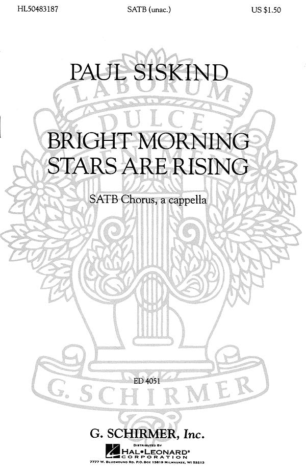 Traditional: Bright Morning Stars are Rising