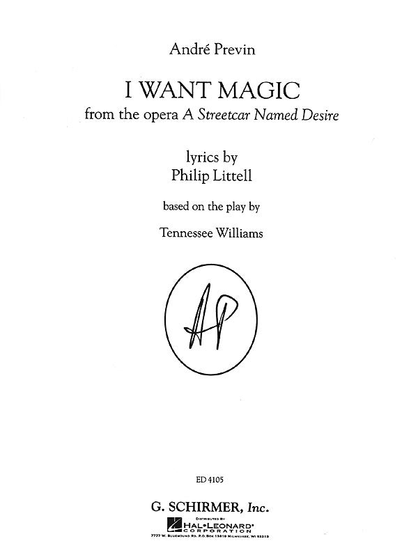 Previn: I Want Magic
