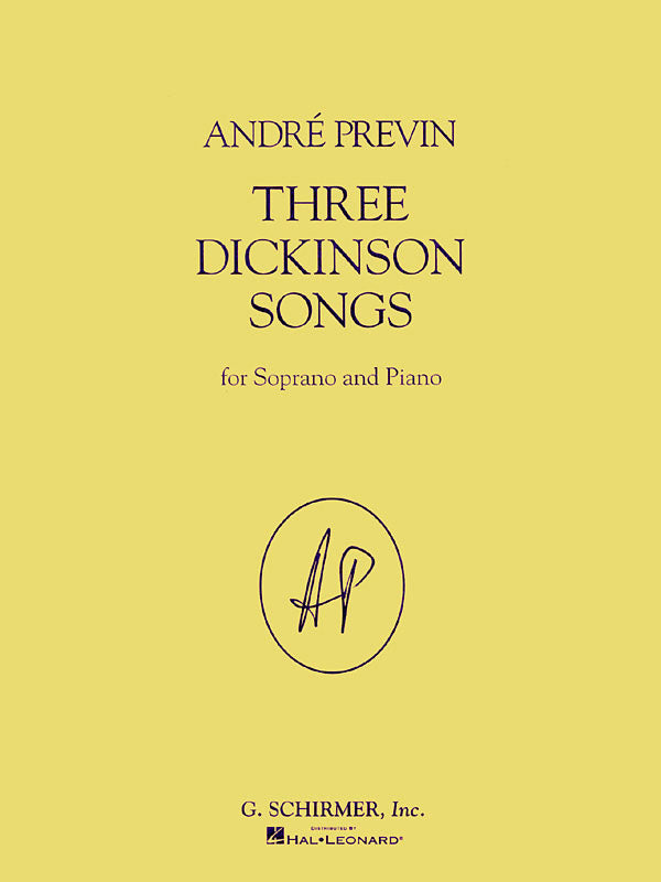Previn: Three Dickinson Songs