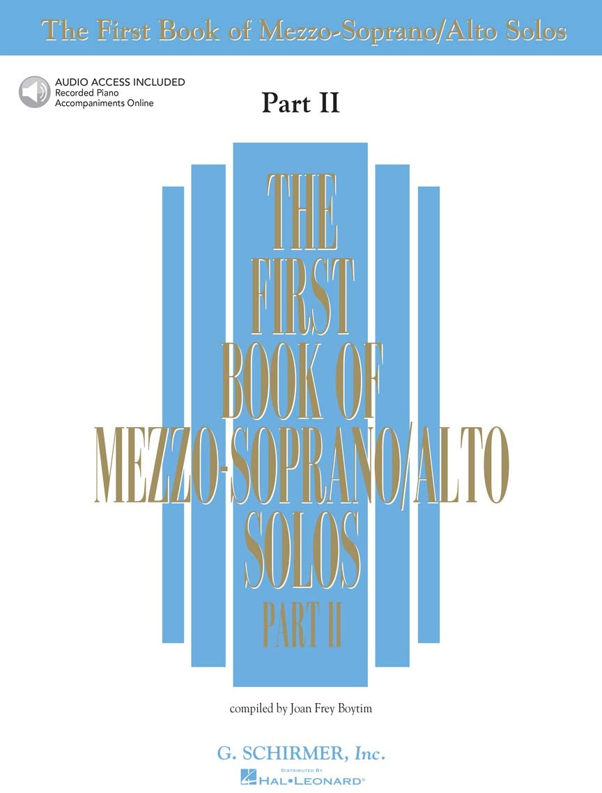 The First Book of Mezzo Soprano/Alto Solos Part II