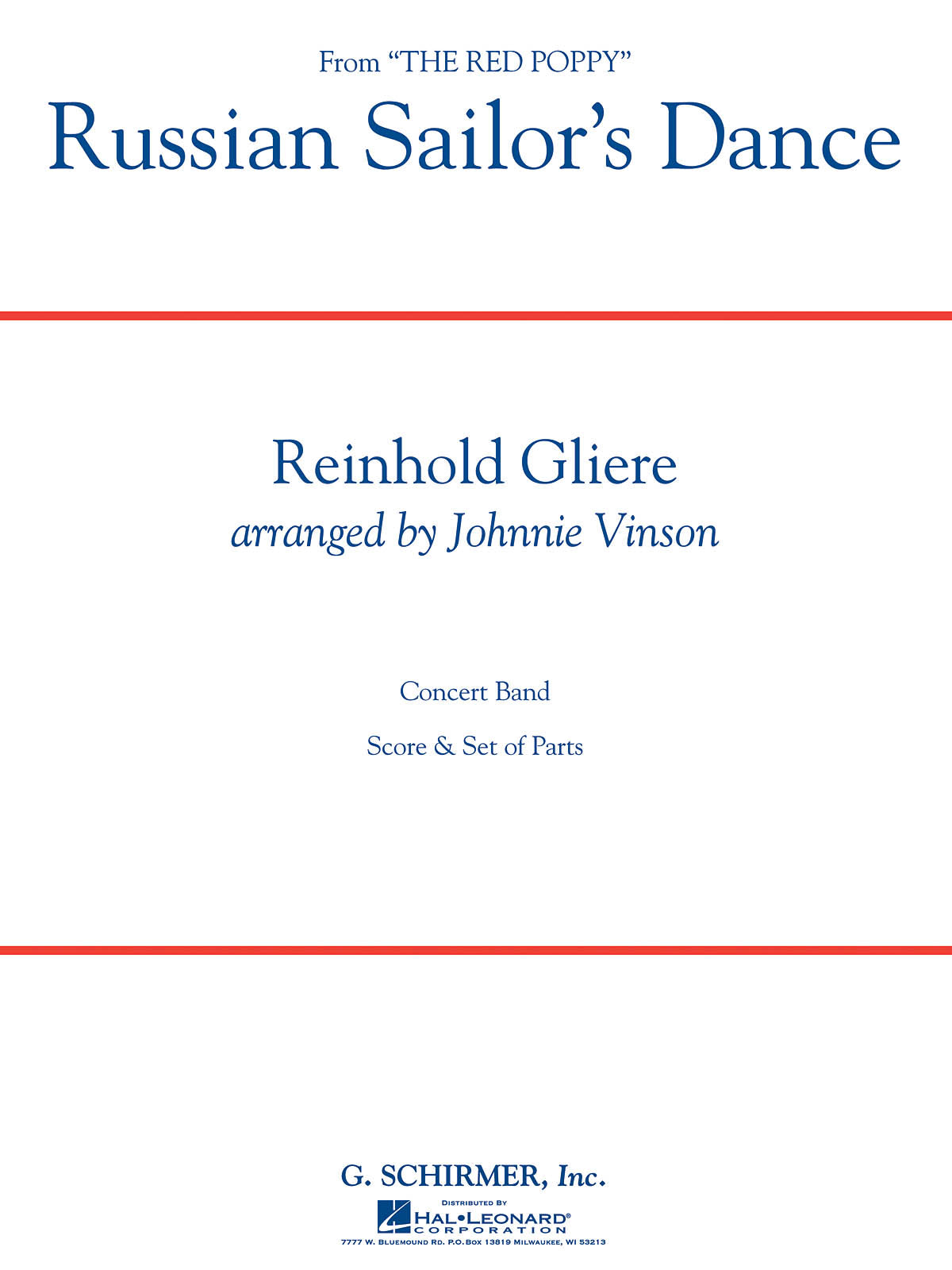 Glière: Russian Sailor's Dance