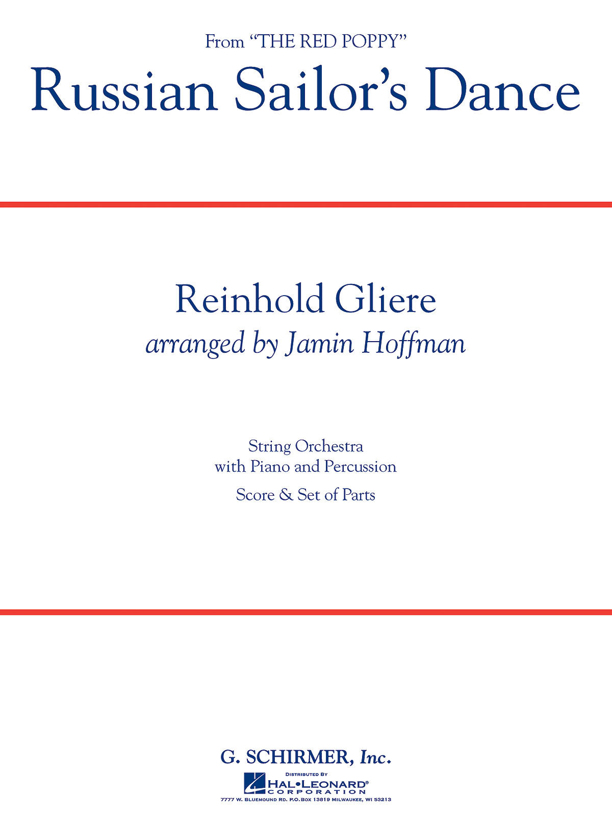 Glière: Russian Sailor's Dance