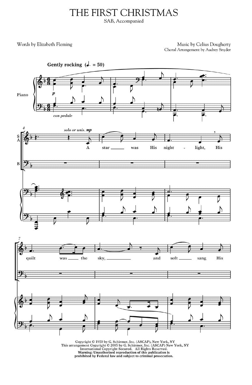Dougherty: The First Christmas