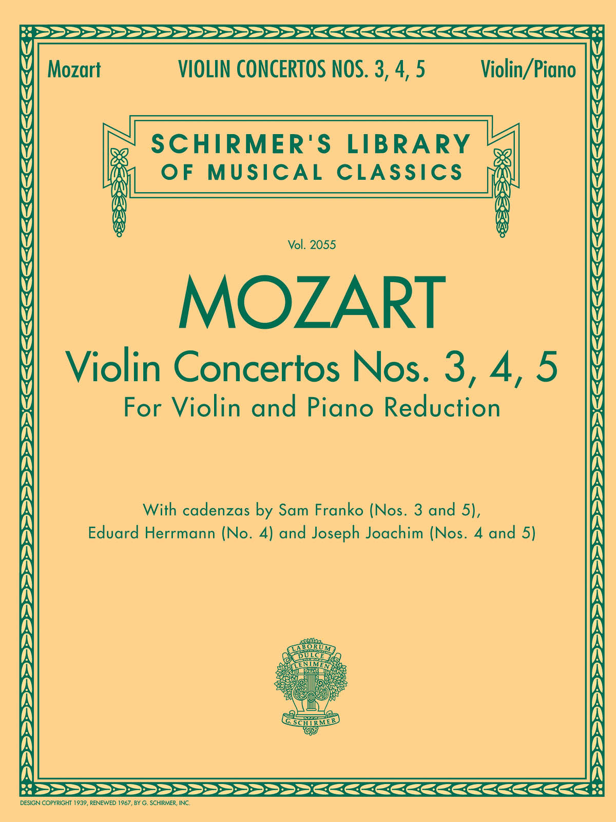 Mozart: Violin Concertos Nos. 3, 4, 5