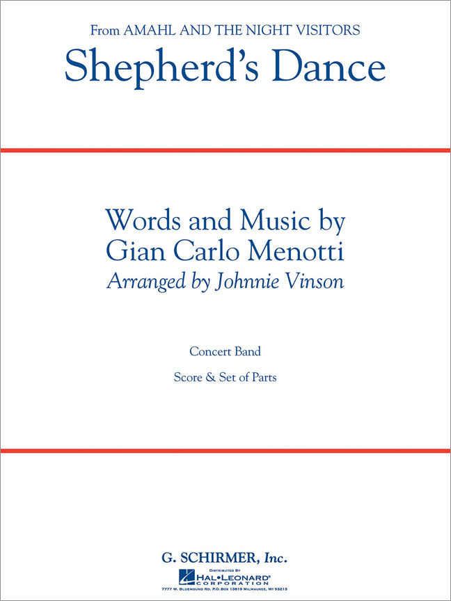 Menotti: Shepherd's Dance