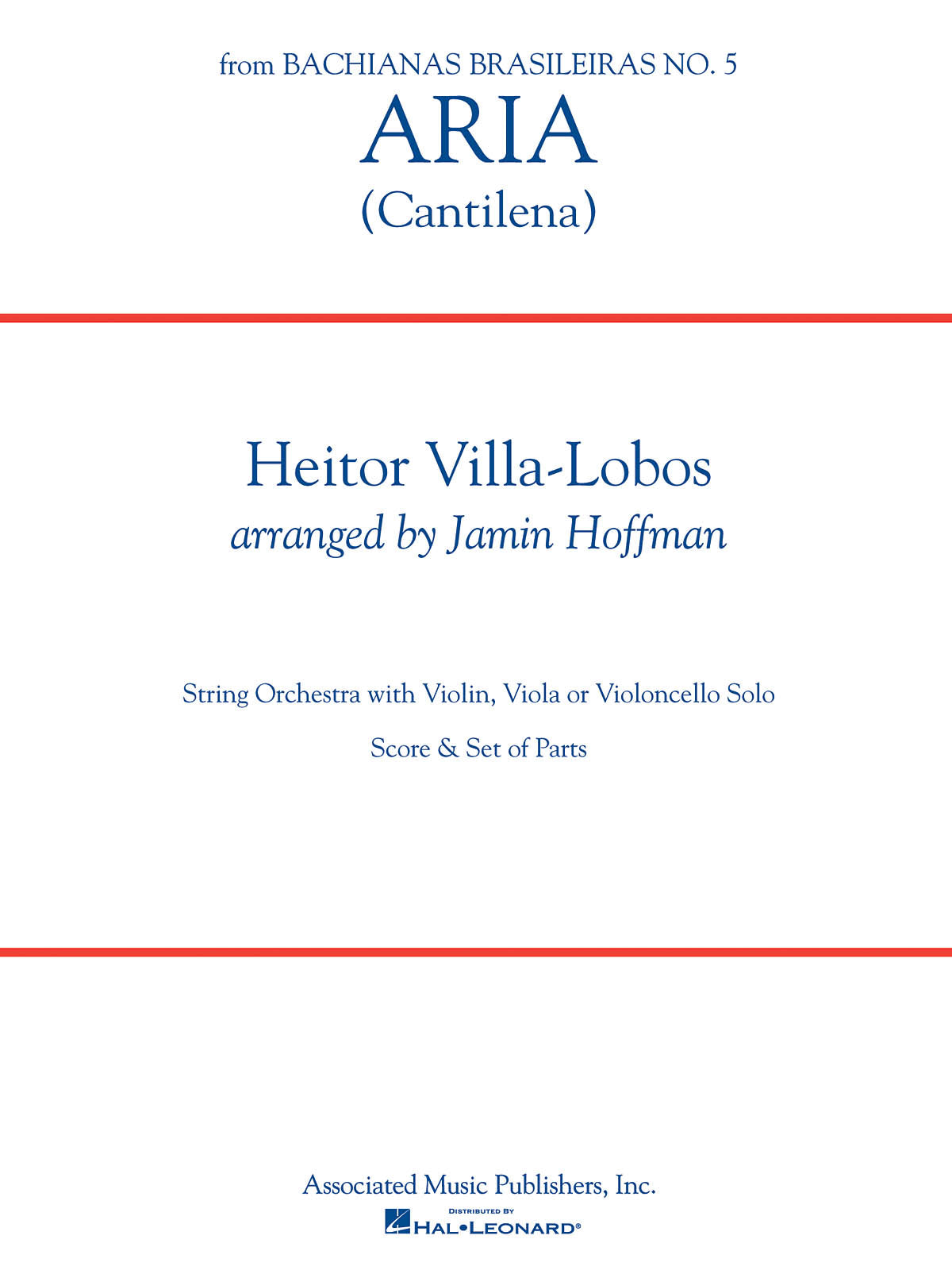 Villa-Lobos: Aria (Cantilena)