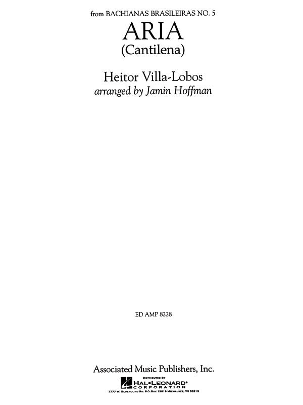 Aria (Cantilena) Full Score