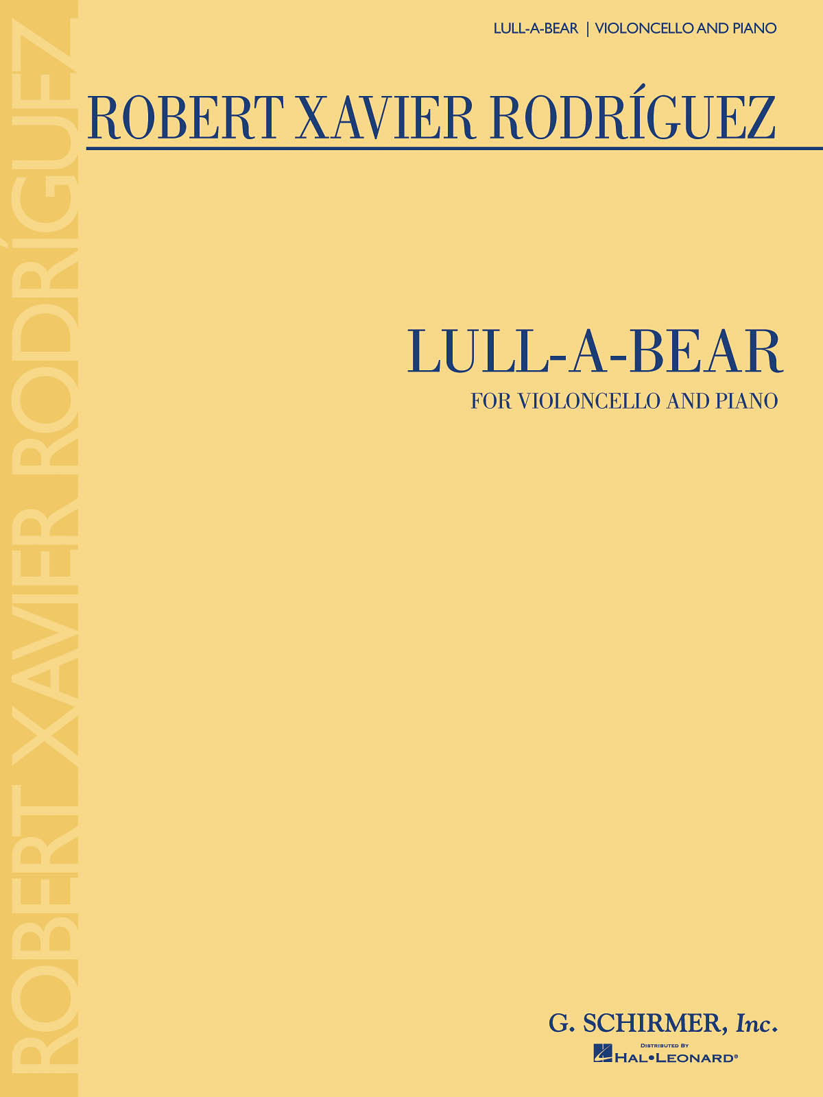 RodrÝguez: Lull-a-bear