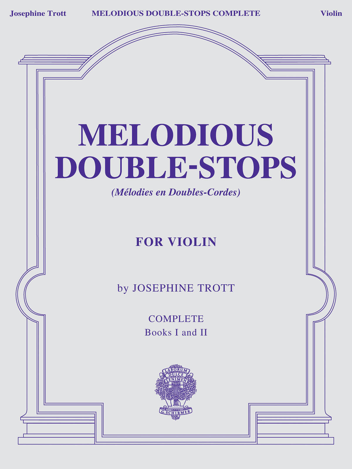 Trott: Melodious Double-Stops Complete