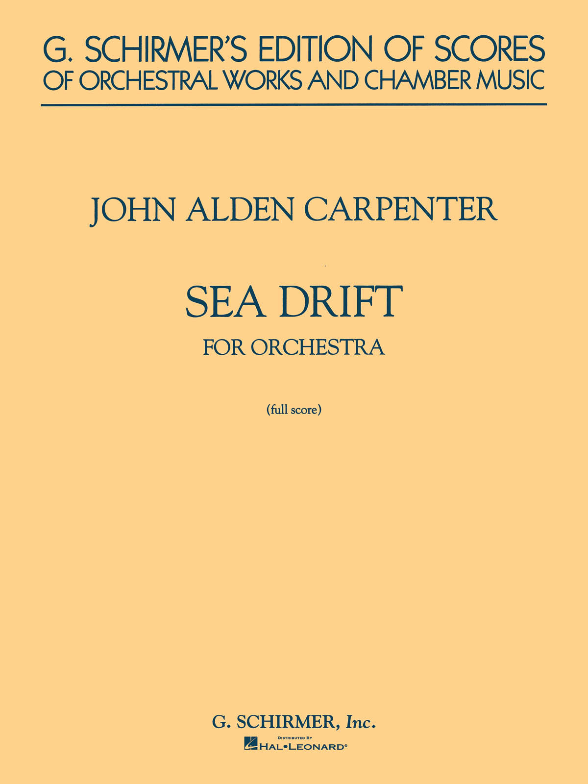 Carpenter: Sea Drift - Symphonic Poem (1942)
