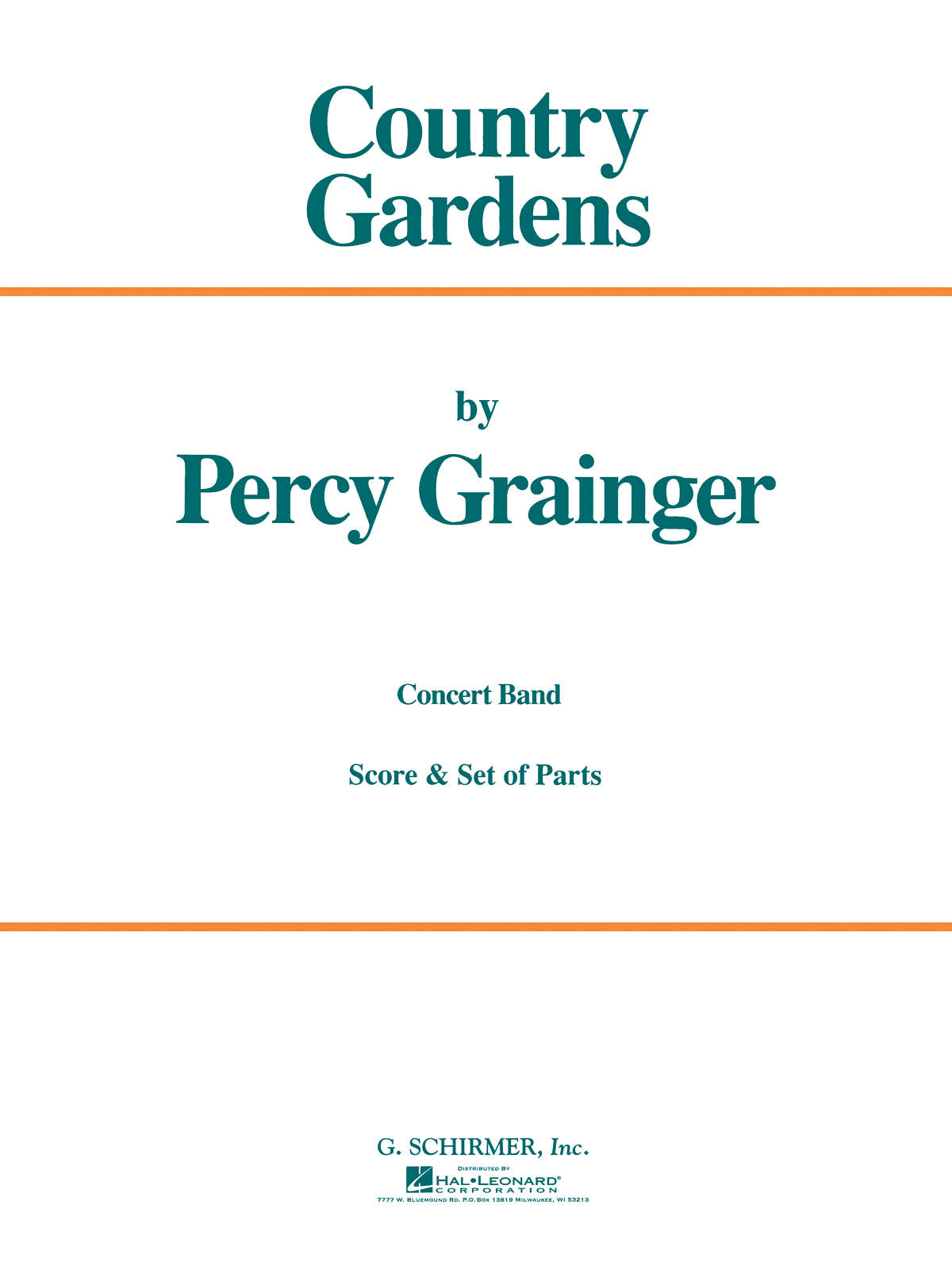 Grainger: Country Gardens