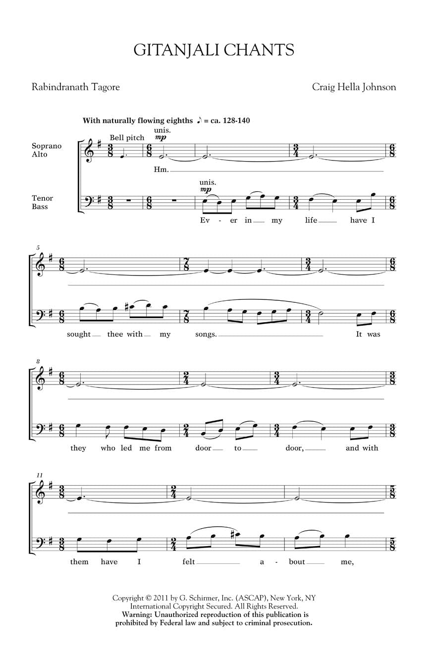 Johnson: Gitanjali Chants