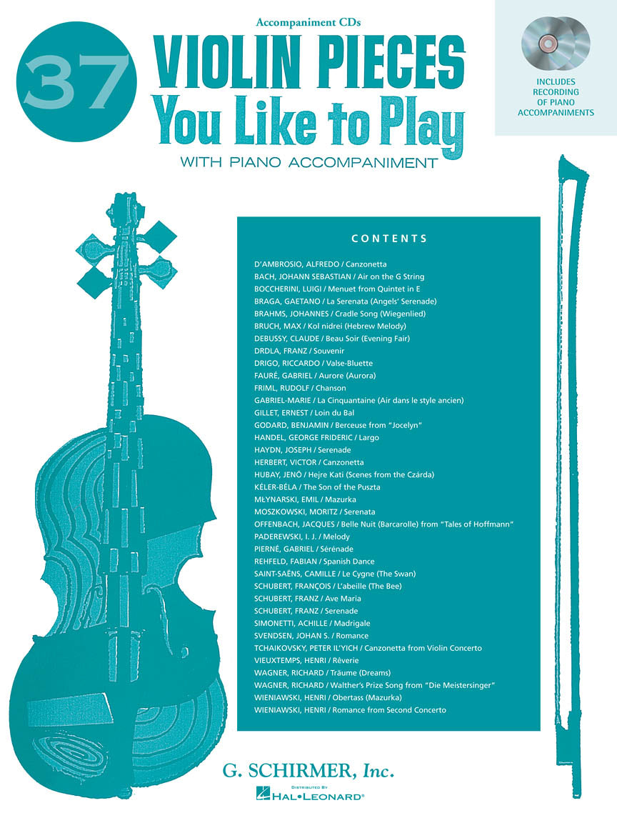 37 Violin Pieces You Like to Play