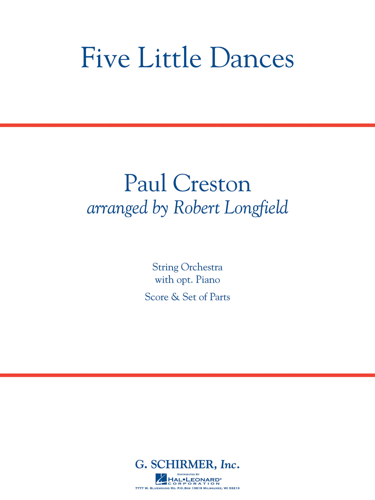 Creston: Five Little Dances