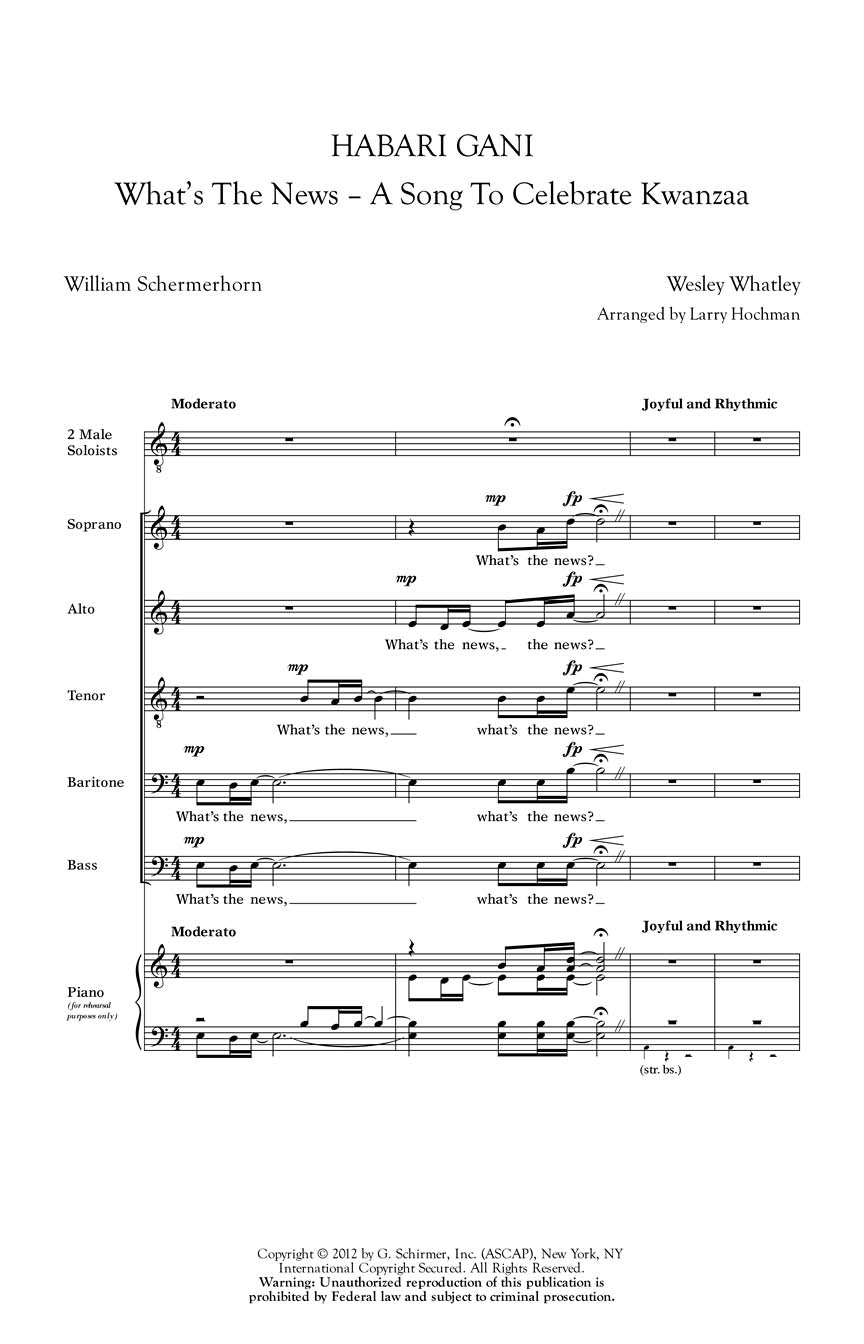 Whatley: Habari Gani