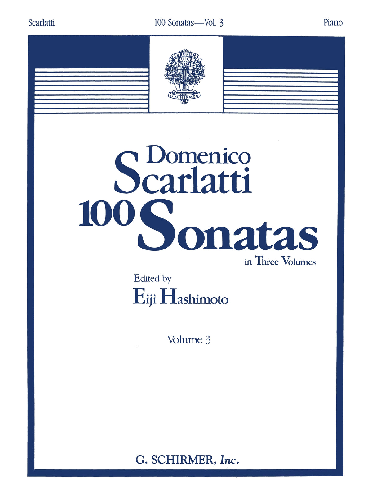 Scarlatti: 100 Sonatas - Volume 3