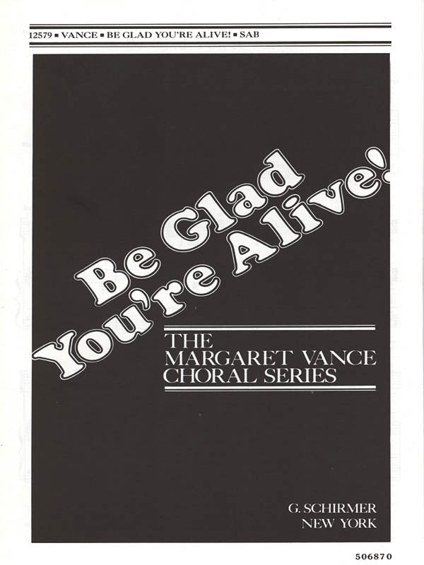 Vance: Be Glad Youre Alive