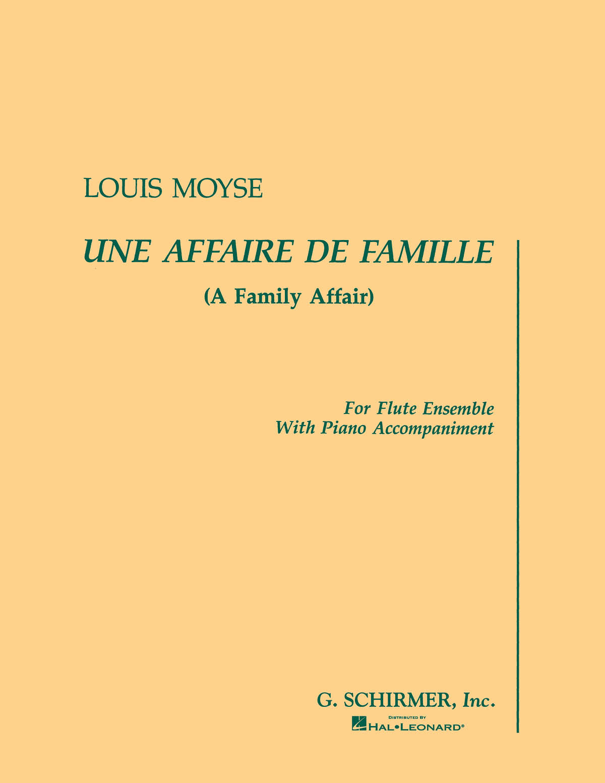 Moÿse: Une Affaire de Famille