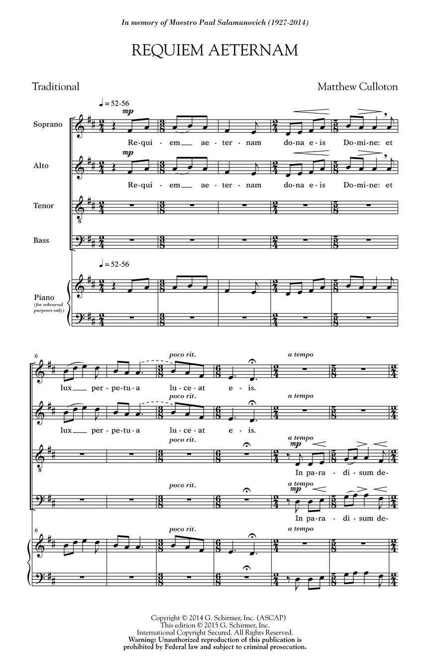 Culloton: Requiem Aeternam