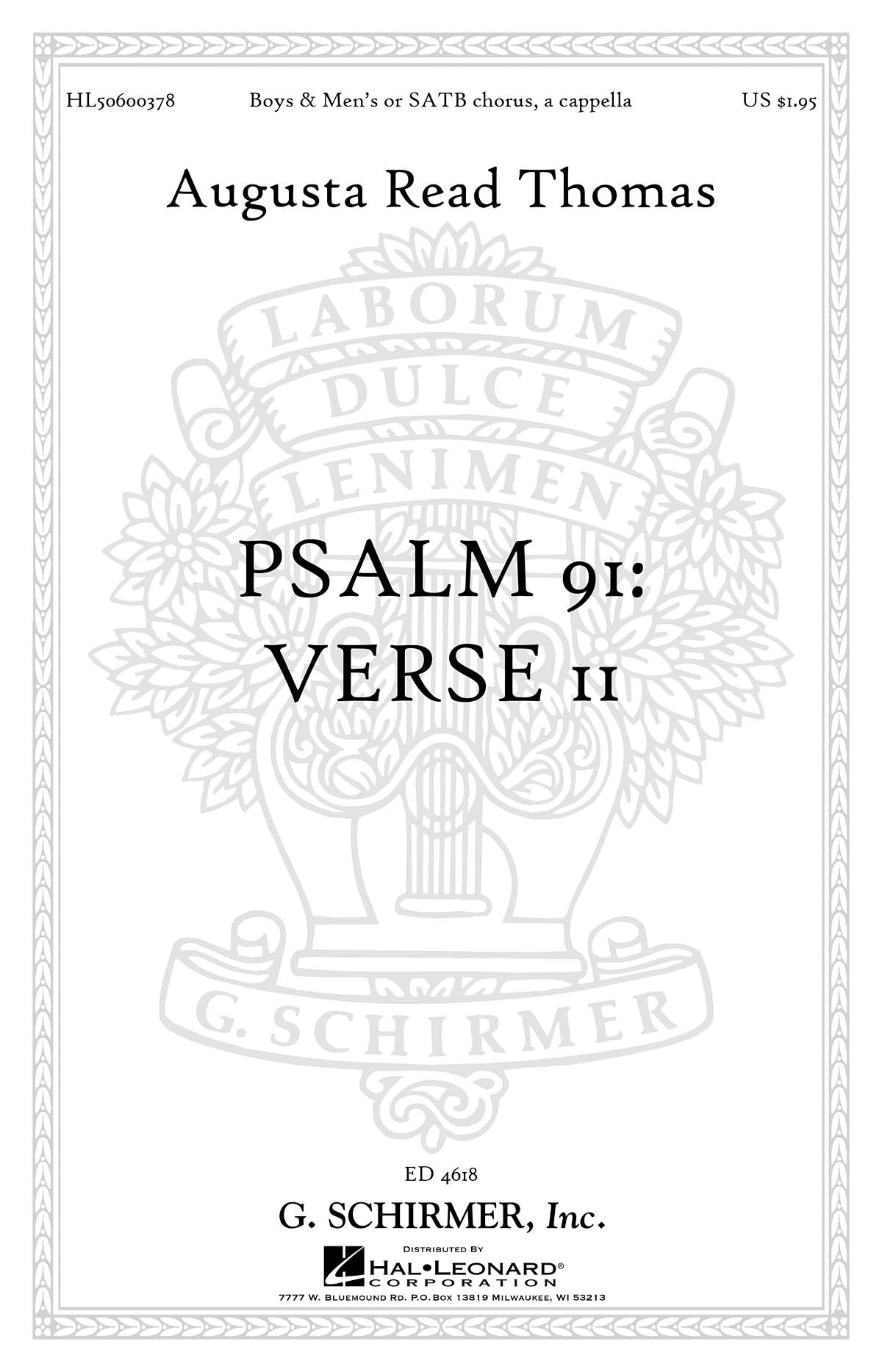 Thomas: Psalm 91: Verse II