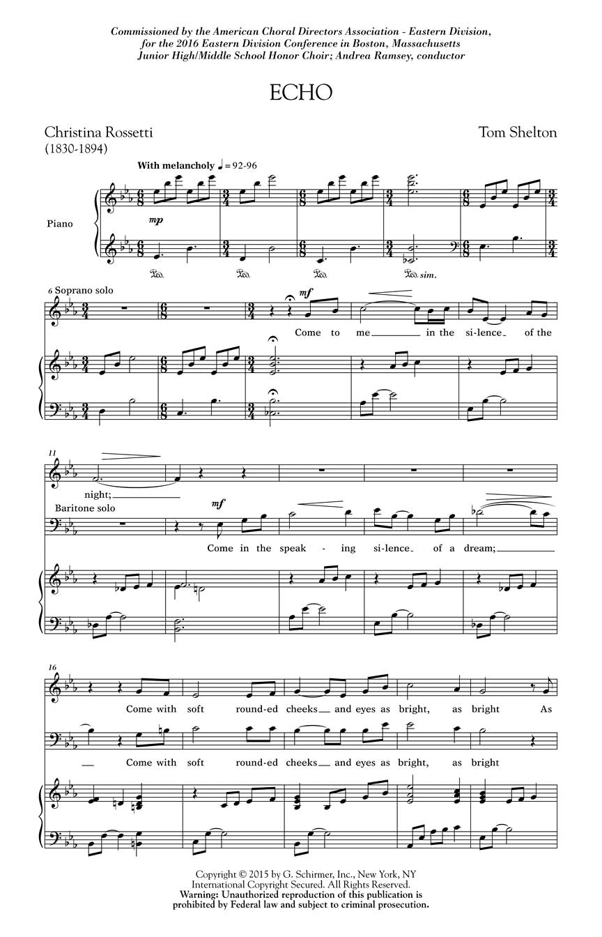 Shelton: Echo