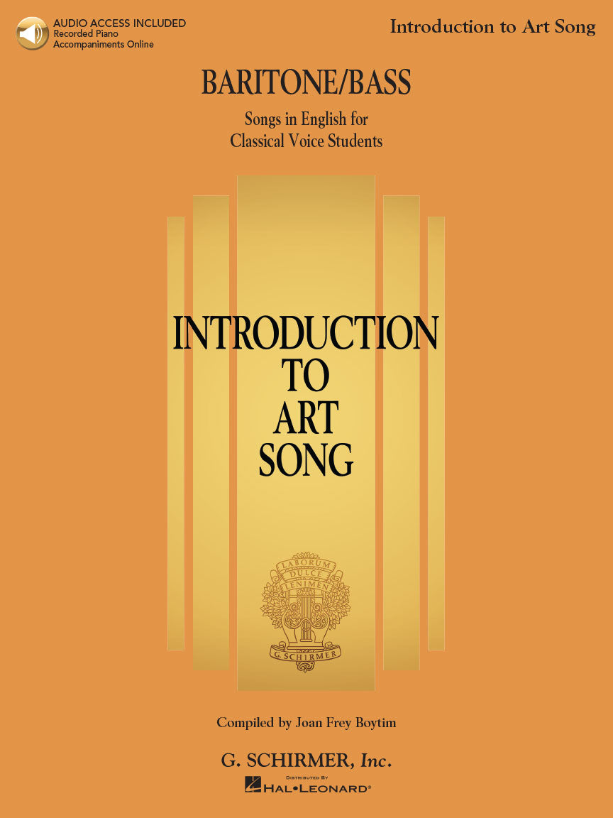 Introduction to Art Song for Baritone/Bass