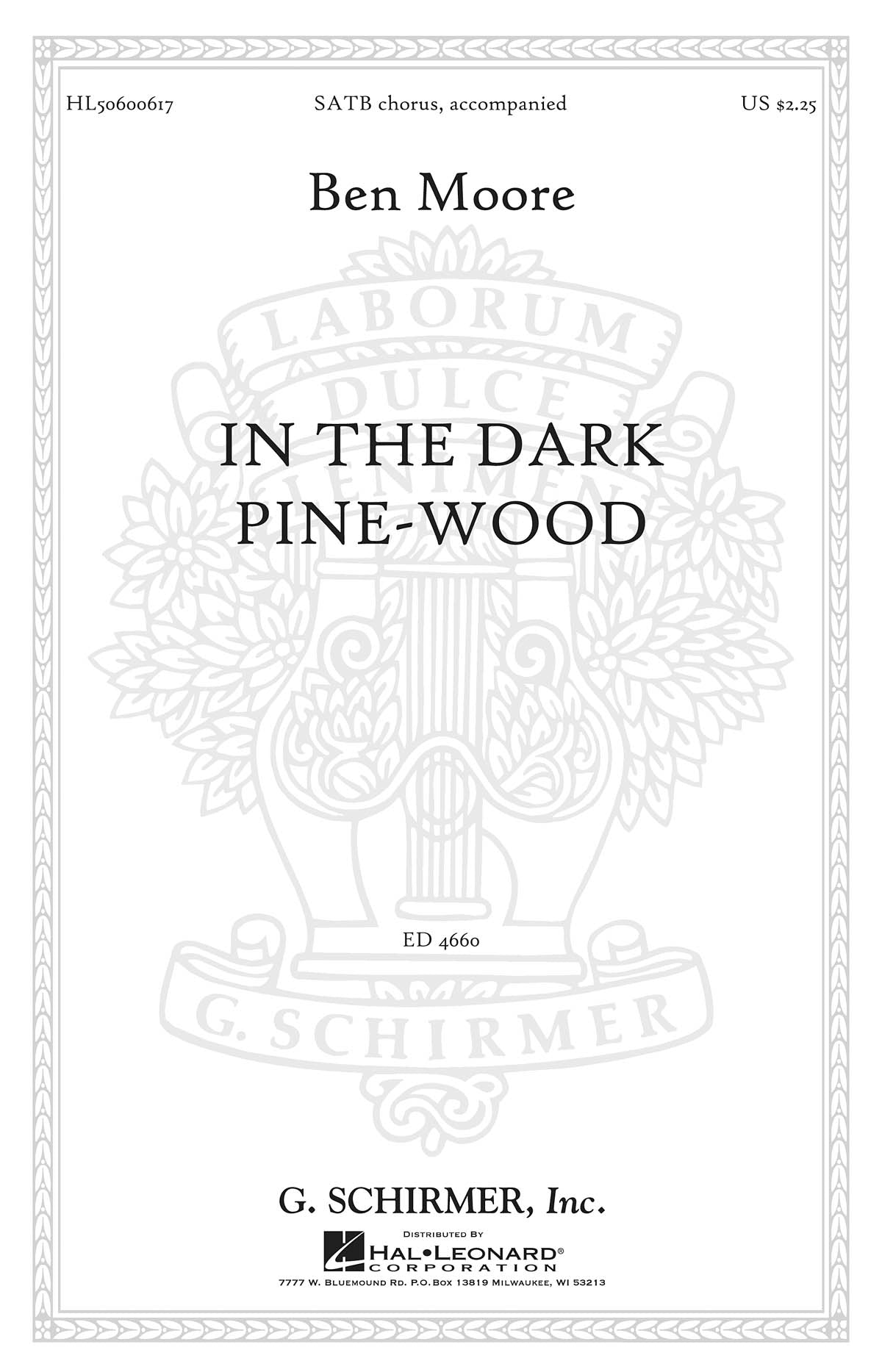 Moore: In the dark pine-wood