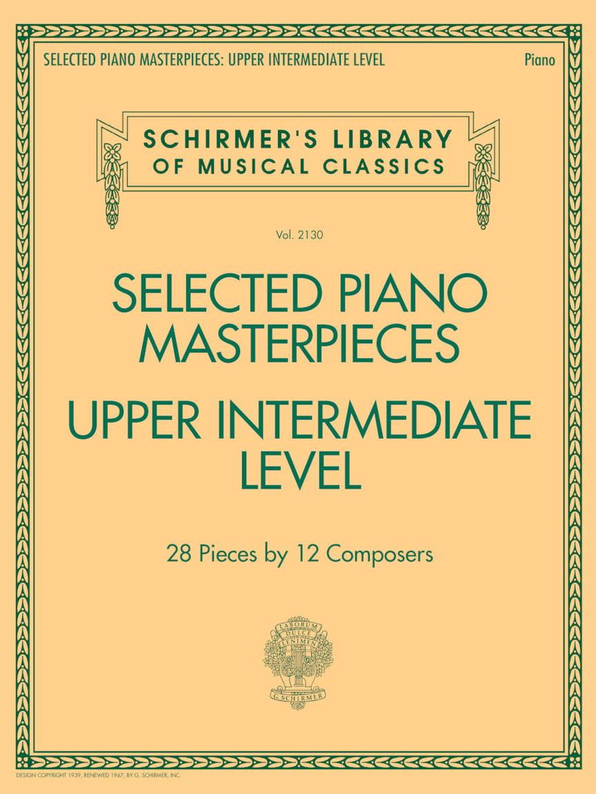 Selected Piano Masterpieces - Upper Intermediate