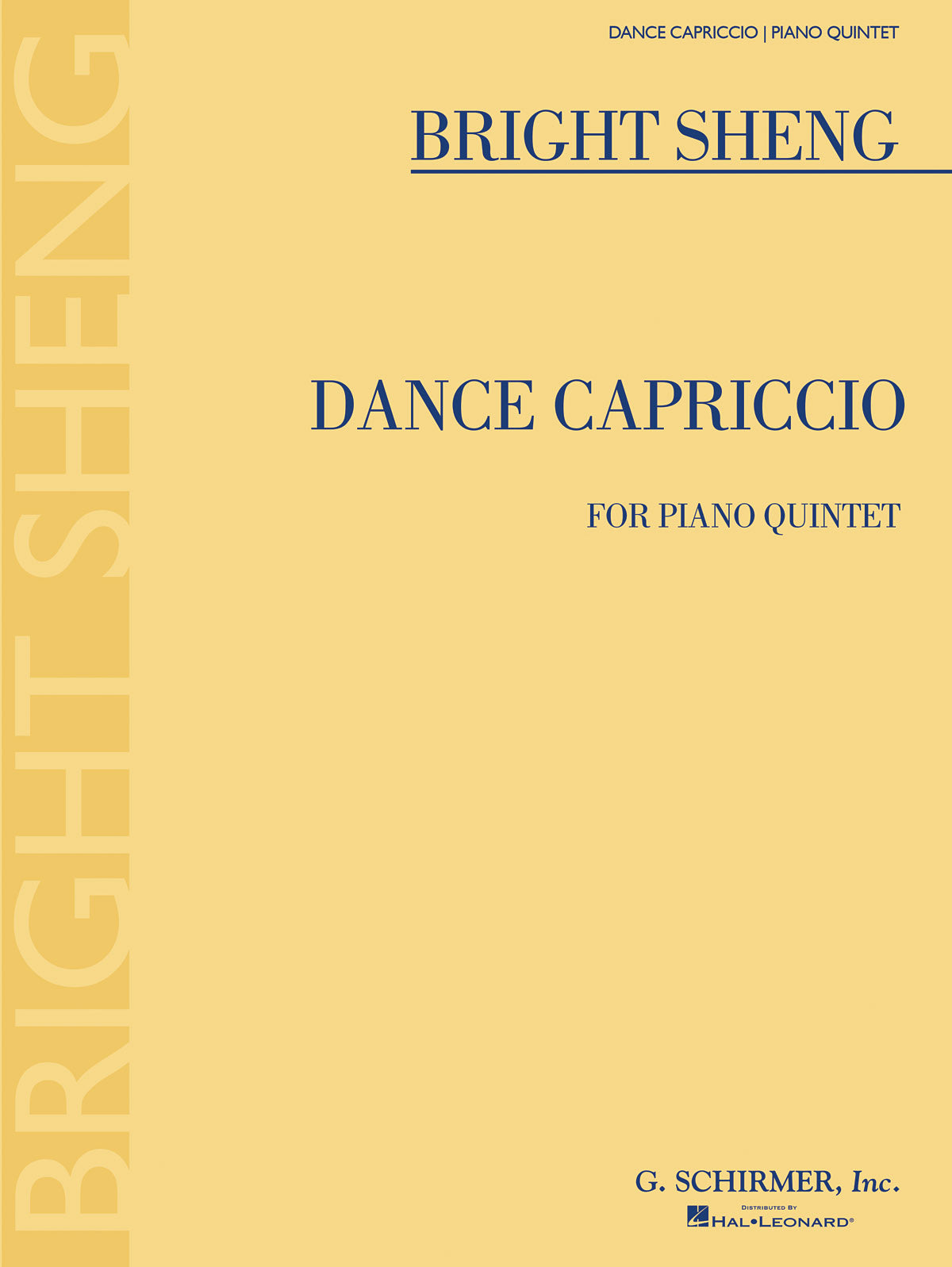 Sheng: Dance Capriccio For Piano Quintet