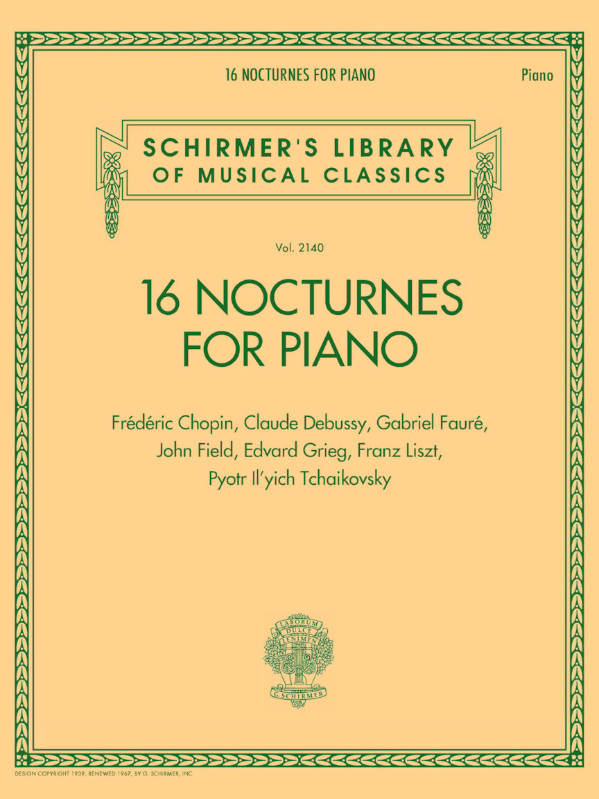 16 Nocturnes for Piano