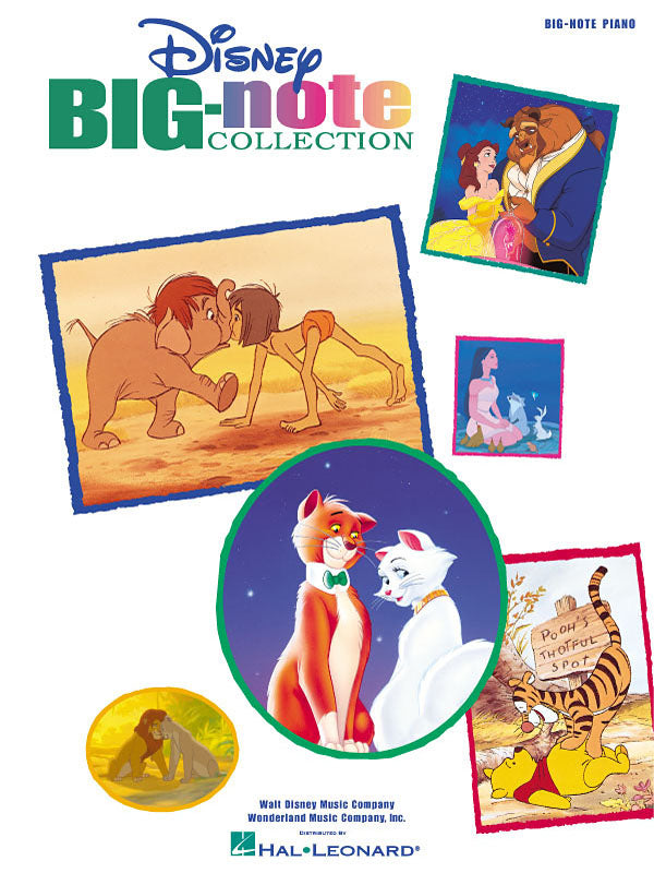 Disney Big-Note Collection – 40 Disney Hits arranged for Big-Note Piano | piano