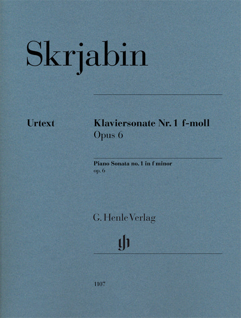 Piano Sonata No.1 F Minor Op.6 afbeelding 2