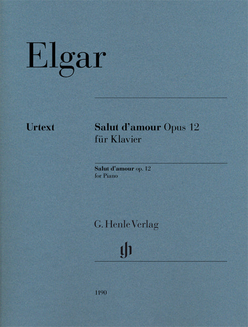 Elgar - Salut d'amour Opus 12 für Klavier - (Piano) afbeelding 2