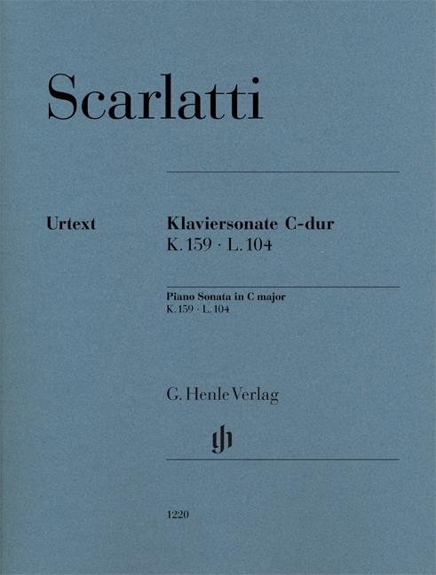 Scarlatti - Klaviersonate C-dur K. 159, L. 104 - (Piano)
