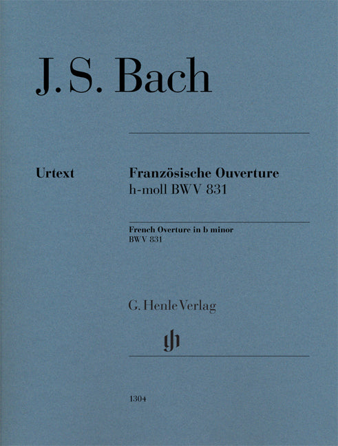 Bach - French Ouverture in b minor BWV 831 - (Piano) afbeelding 2