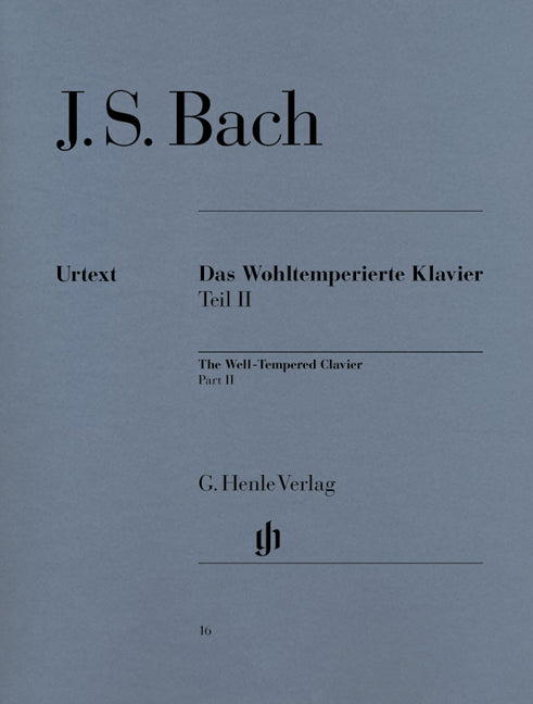 Bach - Das Wohltemperierte Klavier - Teil II BWV 870-893 - (Piano) afbeelding 2