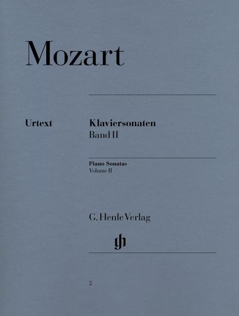 Mozart - Piano Sonatas 2 - Klaviersonaten 2 (Henle Urtext) - (Piano)