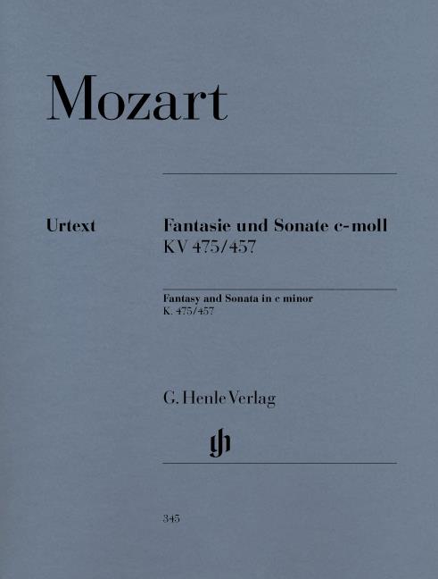 Mozart - Fantasy and Sonata In C Minor KV 475/457 (Henle Urtext Edition) - (Piano)