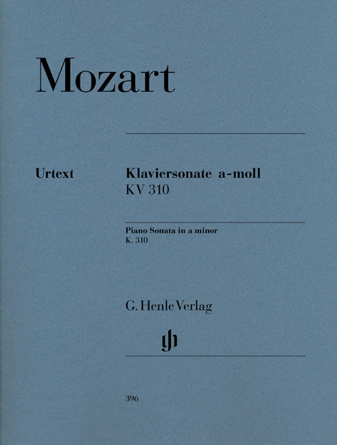 Mozart - Piano Sonata In A Minor KV 310 - (Piano) afbeelding 2
