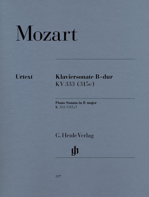 Mozart - Piano Sonata B flat major KV 333 (315c) - (Piano)